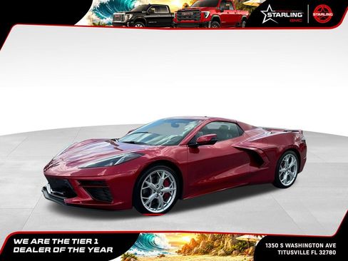 Certified 2021 Chevrolet Corvette Stingray Preferred Conv w/ Z51 Performance Package RWD image 1