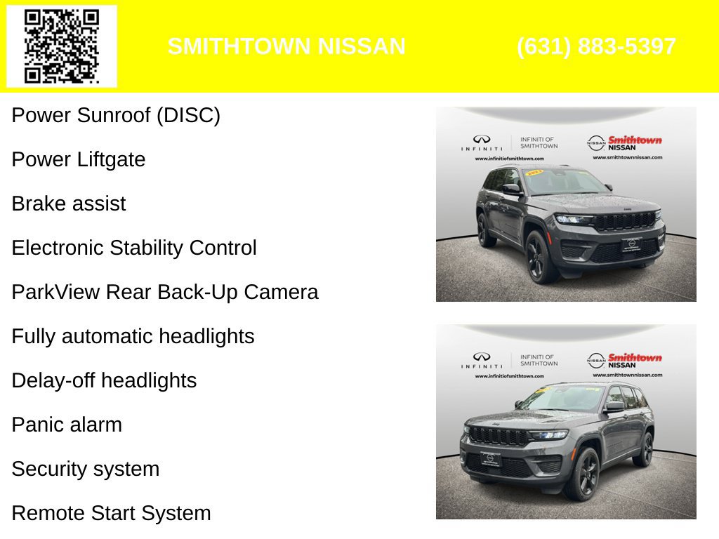 Used 2023 Jeep Grand Cherokee Altitude AWD/4WD image 6