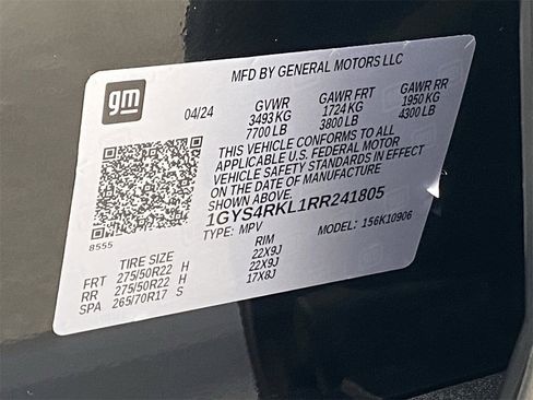 Certified 2024 Cadillac Escalade ESV Sport Platinum w/ LPO, ONYX Package image 33