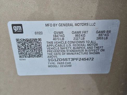 Used 2023 Chevrolet Malibu LT FWD image 24