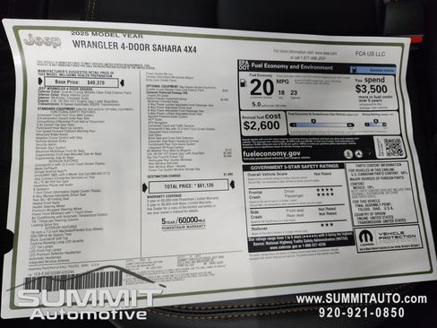 New 2025 Jeep Wrangler Sahara image 10