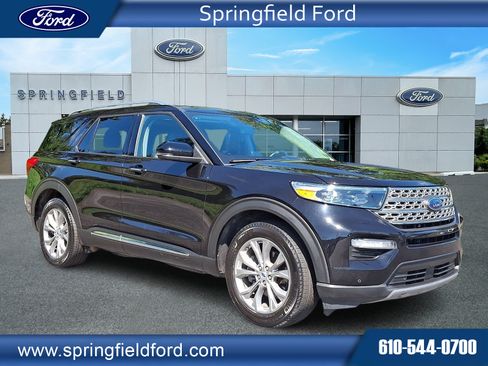 Certified 2023 Ford Explorer Limited w/ Limited Technology Package AWD/4WD image 1