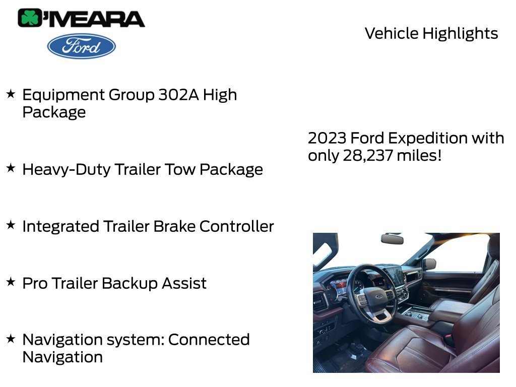 Used 2023 Ford Expedition Limited AWD/4WD image 8