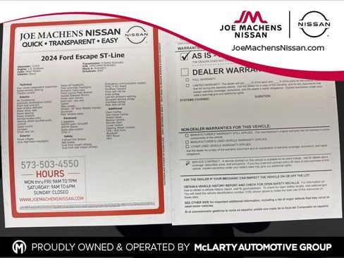 Used 2024 Ford Escape ST-Line image 31