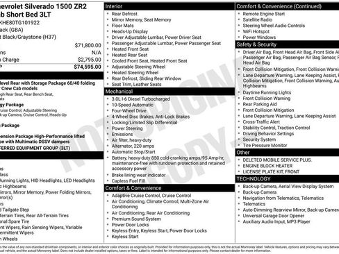 Used 2026 Chevrolet Silverado 1500 ZR2 image 35