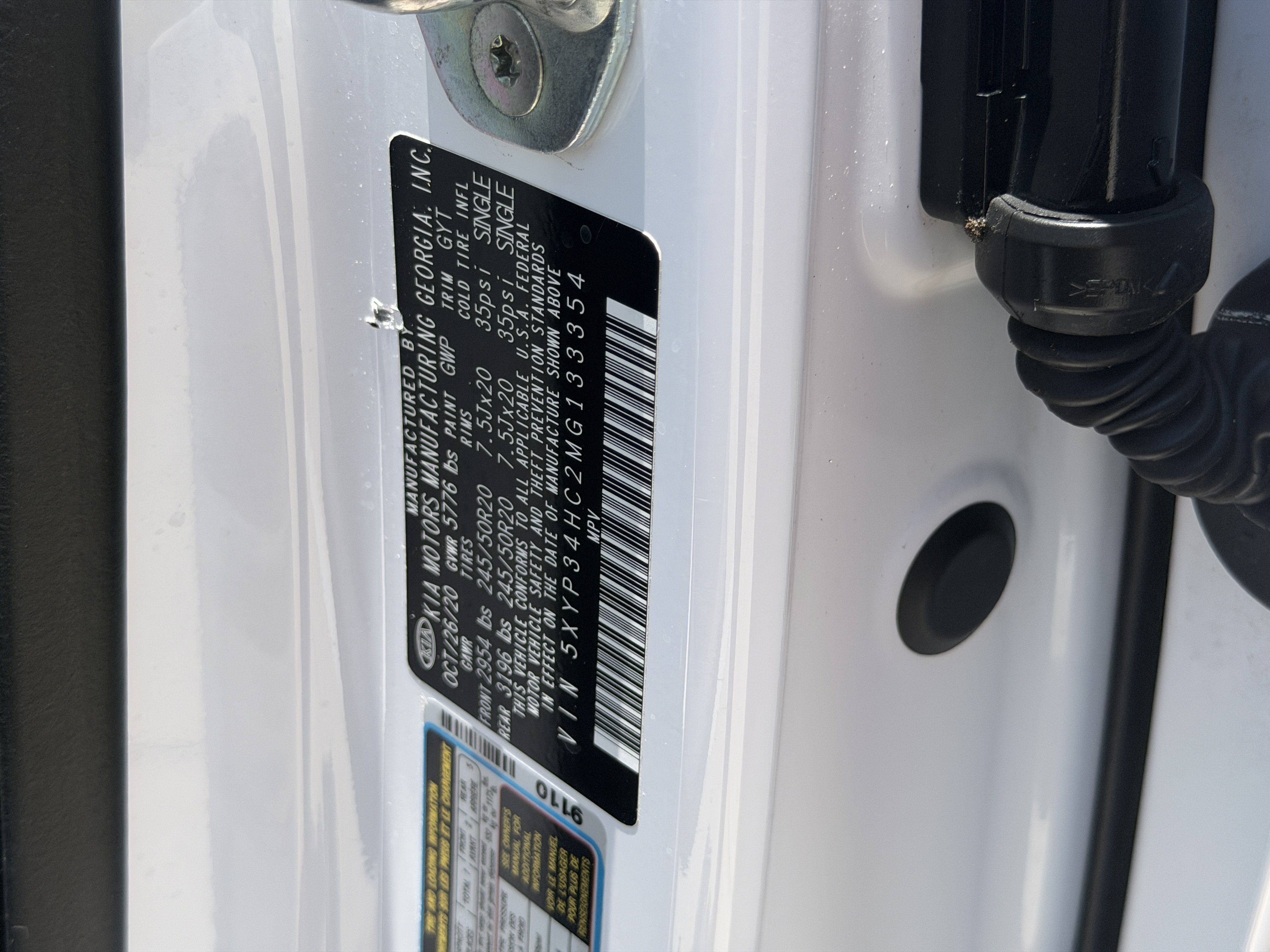Certified 2021 Kia Telluride EX w/ EX Premium Package FWD image 38
