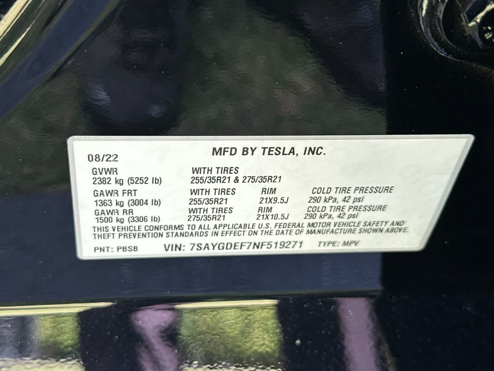 Used 2022 Tesla Model Y Performance AWD/4WD image 32
