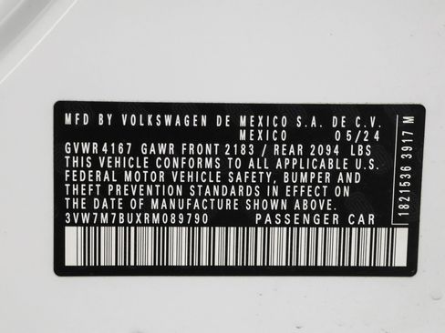 Used 2024 Volkswagen Jetta SE w/ Panoramic Sunroof Package FWD image 50