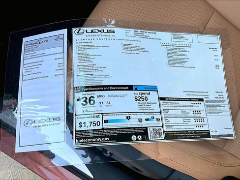 New 2026 Lexus RX 350h image 21