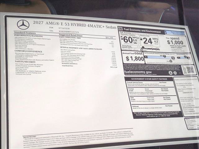 New 2027 Mercedes-Benz E 53 AMG e 4MATIC Sedan image 19