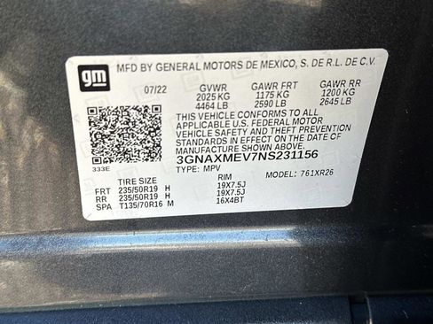 Certified 2022 Chevrolet Equinox RS image 19