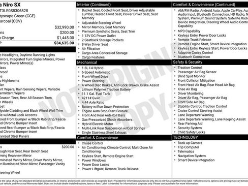 Used 2025 Kia Niro SX image 11