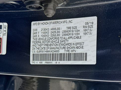 Used 2019 Honda CR-V EX-L image 12