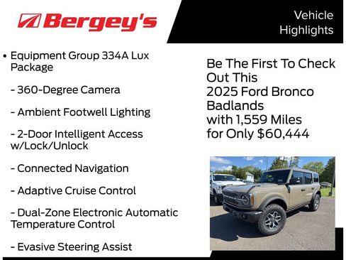 New 2025 Ford Bronco Badlands image 5