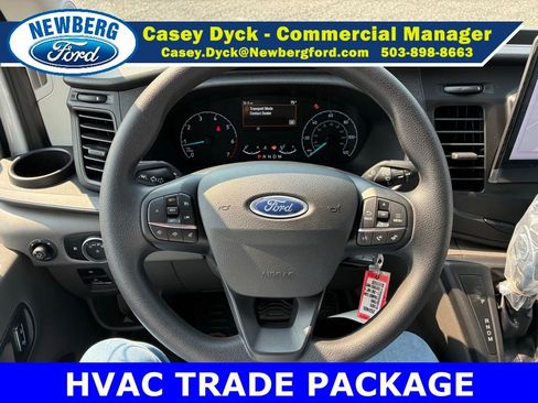 New 2025 Ford Transit 350 148 High Roof AWD w/ HVAC Trade Package image 19