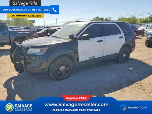 Used 2017 Ford Explorer 4WD Police Interceptor image 1