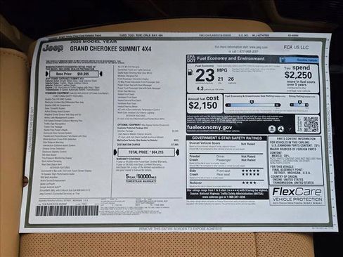 New 2026 Jeep Grand Cherokee Summit image 18