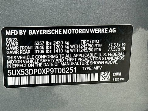Certified 2023 BMW X3 xDrive30i w/ Premium Package AWD/4WD image 33