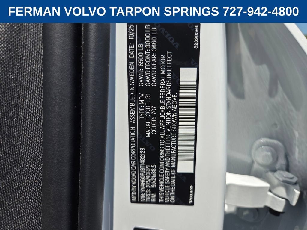 New 2026 Volvo XC90 T8 Core w/ Protection Package Premier AWD/4WD image 22