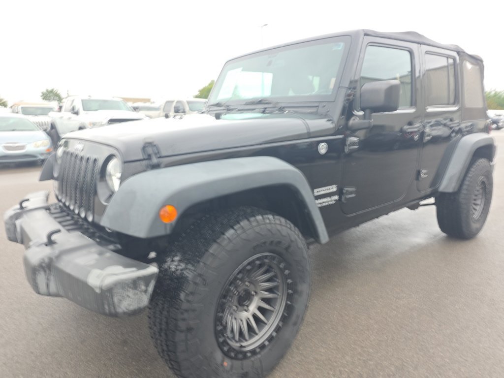 Used 2017 Jeep Wrangler Unlimited Sport w/ Quick Order Package 24S AWD/4WD image 1