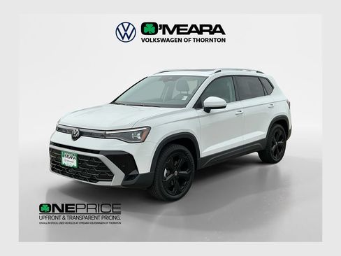 Used 2025 Volkswagen Taos SEL w/ Black Wheel Plus Package AWD/4WD image 1