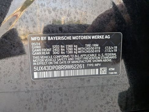 Certified 2024 BMW X3 sDrive30i w/ Convenience Package image 16