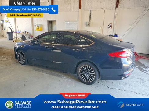 Used 2018 Ford Fusion Titanium AWD/4WD image 3