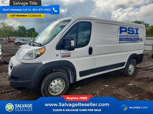 Used 2019 RAM ProMaster 1500 FWD image 1