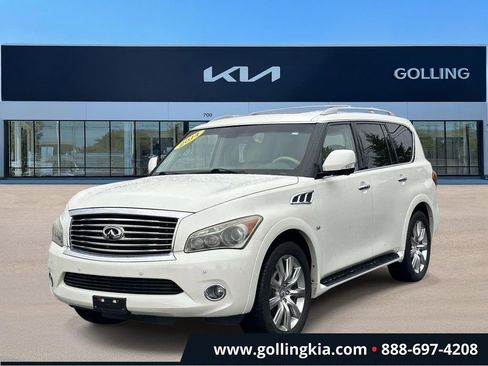 Used 2014 INFINITI QX80 Base w/ Theater Package image 5