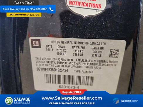 Used 2013 Chevrolet Impala LS FWD image 16