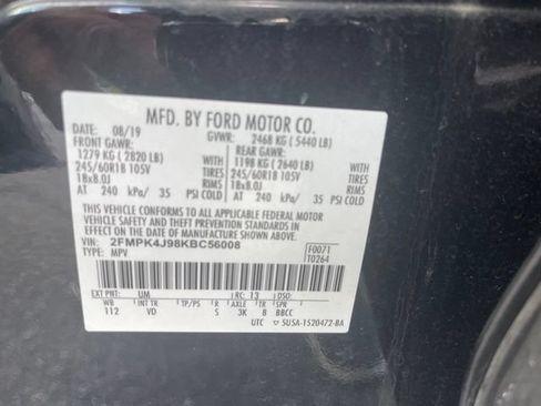 Used 2019 Ford Edge SEL w/ Equipment Group 201A AWD/4WD image 8