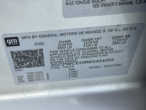 Used 2021 Chevrolet Silverado 1500 LT RWD image 33