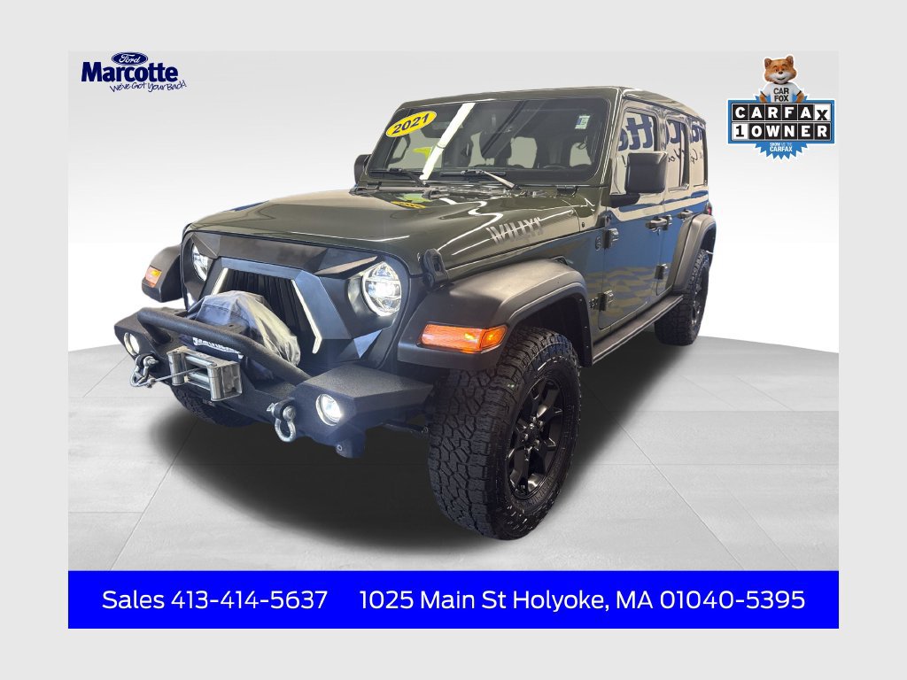 Used 2021 Jeep Wrangler Unlimited Sport AWD/4WD 360° Tour