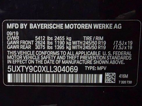 Used 2020 BMW X3 M40i w/ Driving Assistance Package image 47