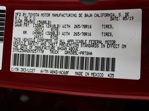 Used 2019 Toyota Tacoma TRD Off-Road image 43