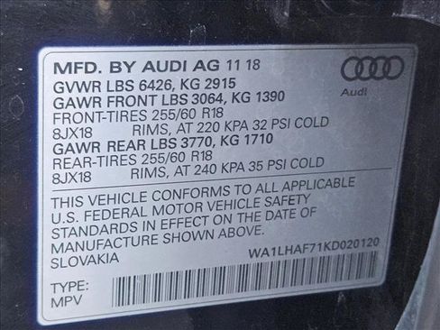 Used 2019 Audi Q7 2.0T Premium Plus AWD/4WD image 29