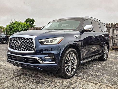 Used 2021 INFINITI QX80 Sensory w/ Cargo Package AWD/4WD image 3