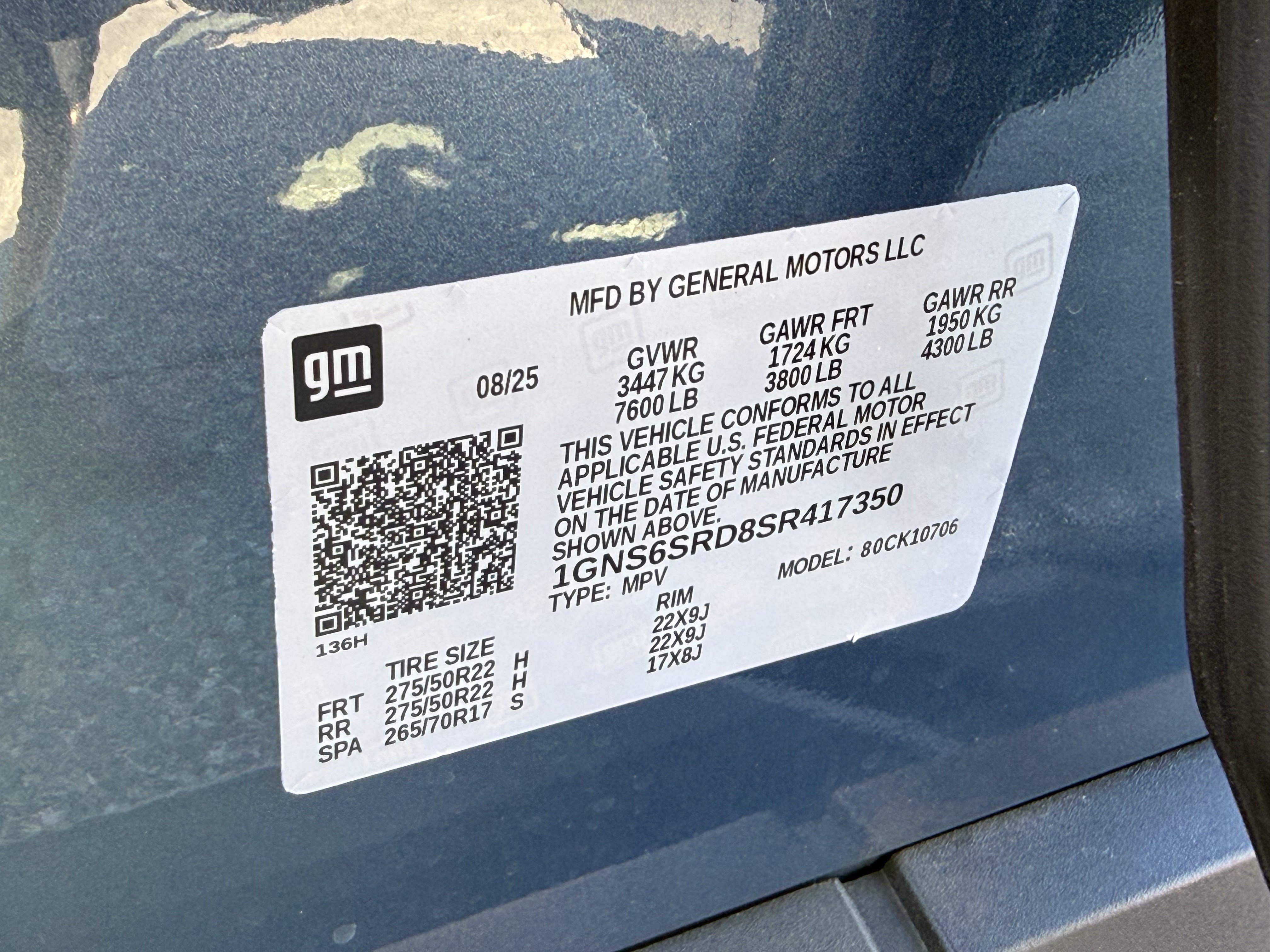 Used 2025 Chevrolet Tahoe Premier AWD/4WD image 40