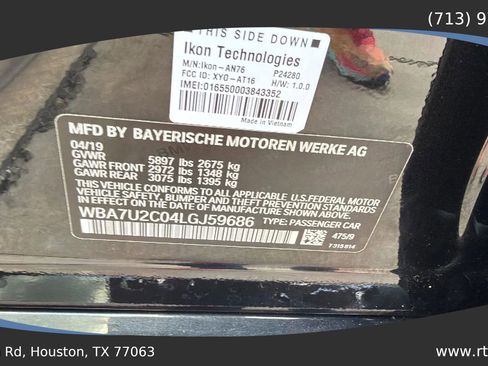 Used 2020 BMW 750i xDrive w/ Executive Package image 54