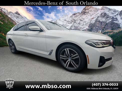 Used 2021 BMW 530e w/ Convenience Package RWD image 1