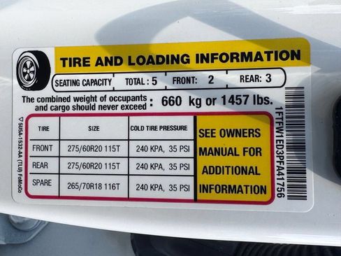 Used 2023 Ford F150 Lariat w/ Equipment Group 502A High AWD/4WD image 50