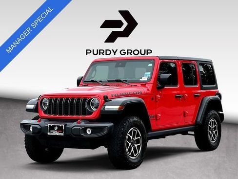 Used 2025 Jeep Wrangler Unlimited Rubicon AWD/4WD image 4
