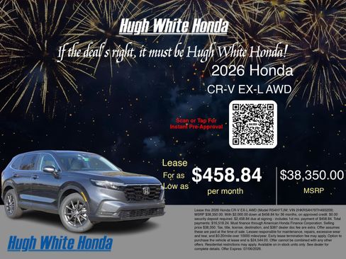 New 2026 Honda CR-V EX-L image 3