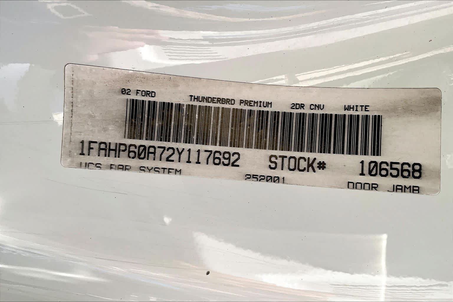 Used 2002 Ford Thunderbird RWD image 29