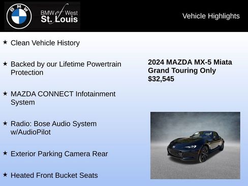 Used 2024 MAZDA MX-5 Miata Grand Touring image 8