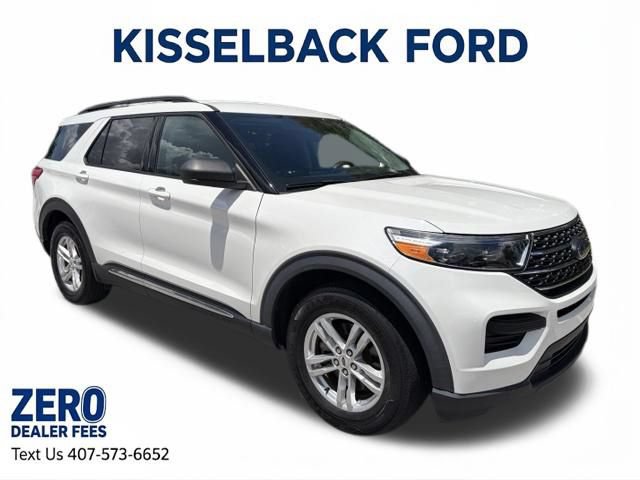 Certified 2022 Ford Explorer XLT w/ Class IV Trailer Tow Package RWD image 1