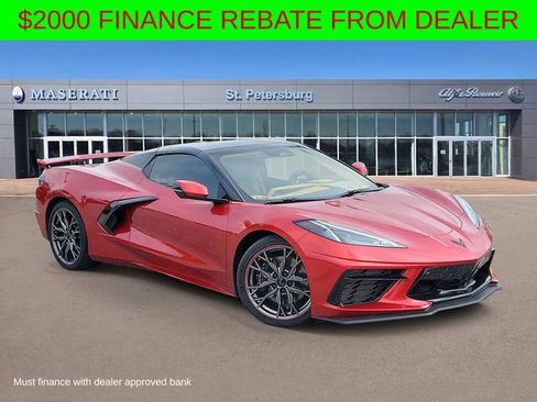Used 2026 Chevrolet Corvette Stingray Premium Conv w/ Z51 Performance Package RWD image 1