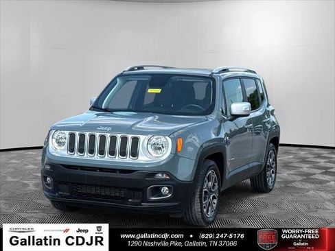 Certified 2018 Jeep Renegade Limited w/ UConnect 8.4 Nav Group FWD image 1