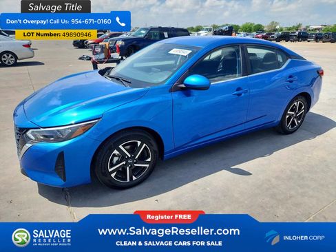 Used 2025 Nissan Sentra SV FWD image 1