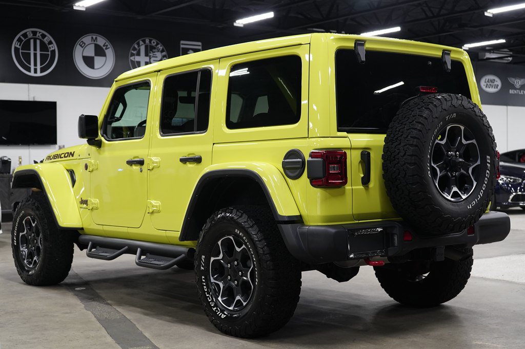 Used 2023 Jeep Wrangler Unlimited Rubicon w/ Steel Bumper Group AWD/4WD image 3